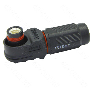Flexcoils (SurLok) вилка черная 120A (Ф8-25mm2)
